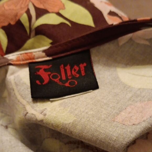 Folter Floral Patterned Dress. - Picture 8 of 10